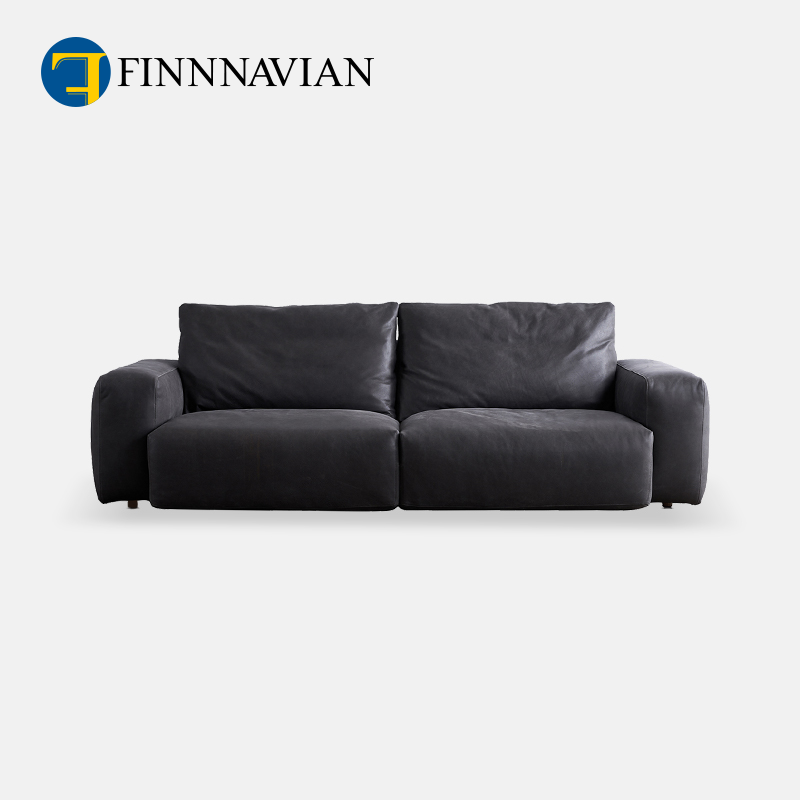 【十年质保】现代极简真皮沙发