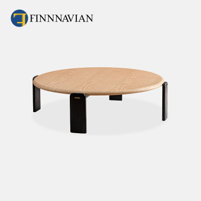 芬纳维亚ART意式极简客厅木茶几 Hull现代轻奢家用沙发茶水桌