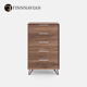 芬纳维亚传承 4格朗 北美实木客厅储物柜子抽屉轻奢五斗柜 Grand