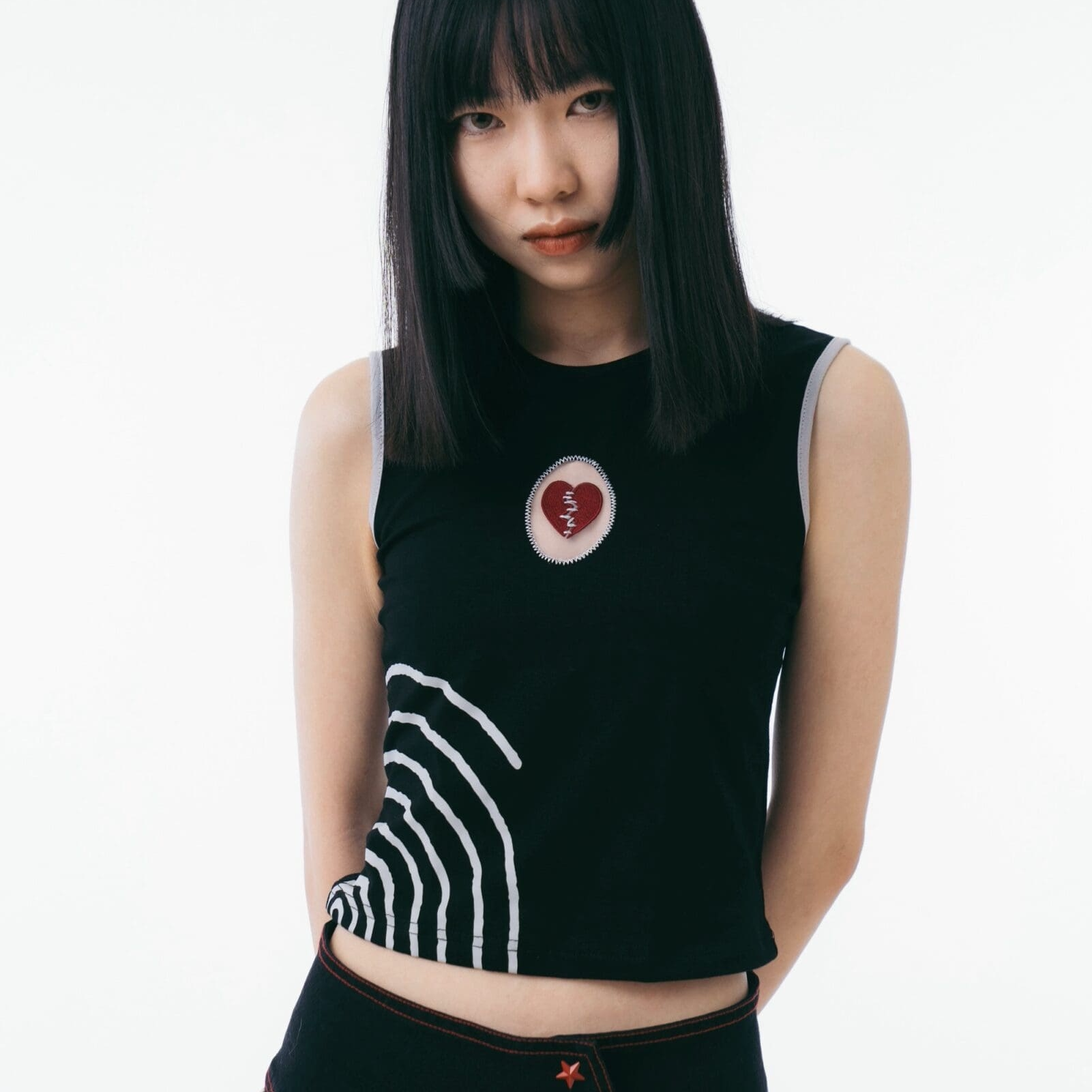 Sixthdimension亚文化背心上衣