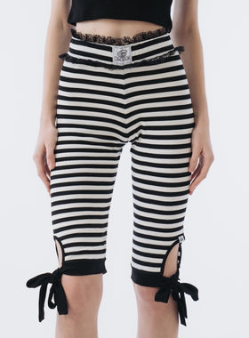 SixthdimensionY2K条纹legging