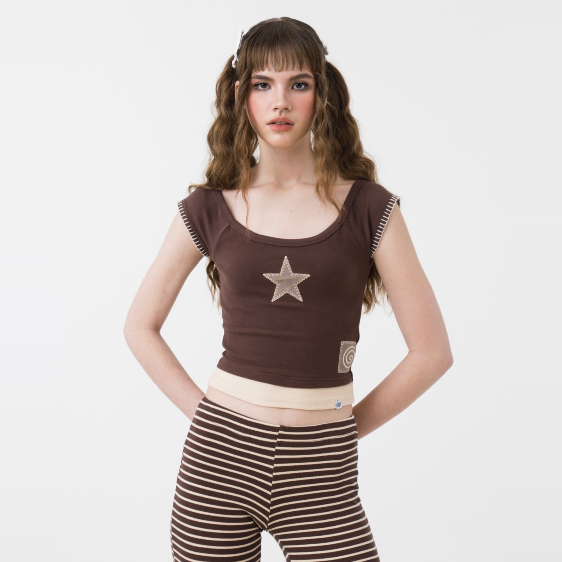 Sixthdimension亚文化星星短袖