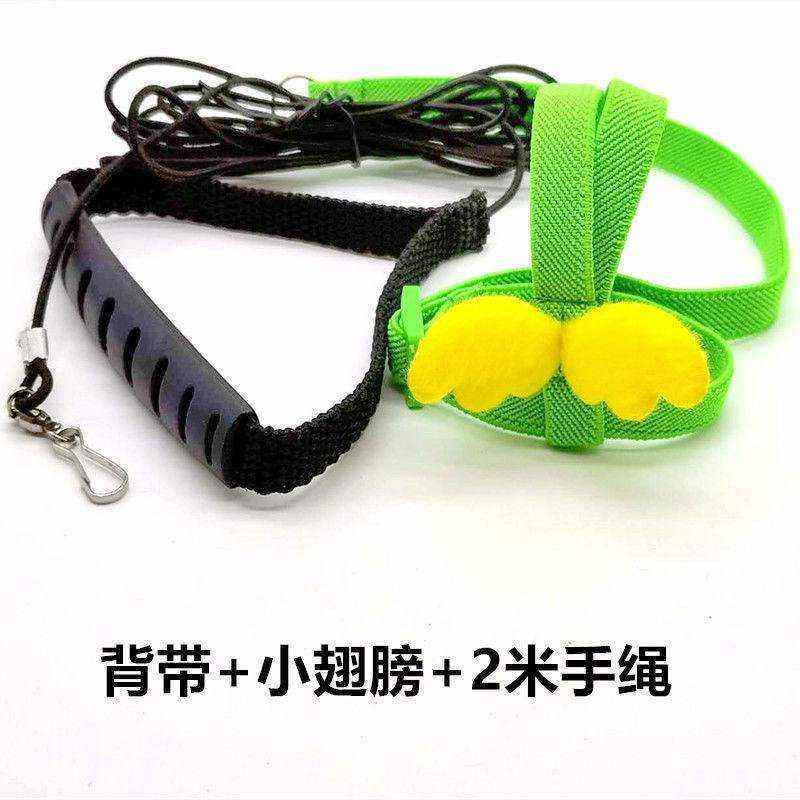 玄风鹦鹉放飞绳超轻背带式不伤脚遛鸟神器虎皮外出绳鸟背带飞行m