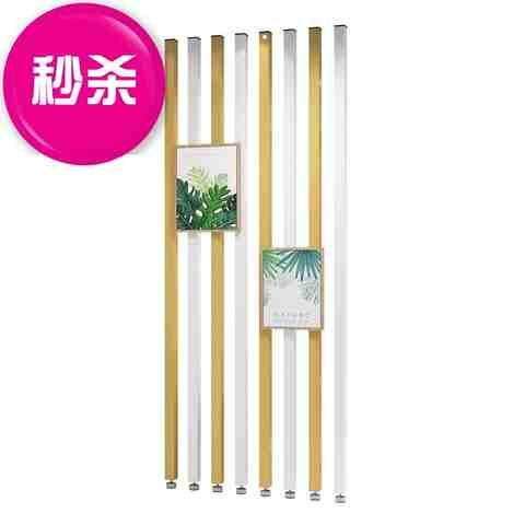 新品北欧简约现代铁艺屏风隔断客厅餐厅办公室隔a断装饰墙分隔玄