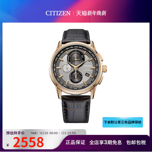 Citizen西铁城商务男士腕表