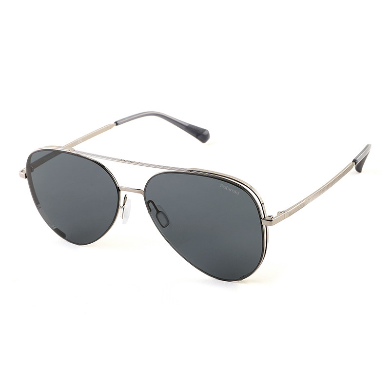 宝丽来尼龙镜片偏光墨镜飞行员双梁太阳镜蛤蟆镜男款防紫外线0122