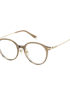 【李兰迪同款】宝丽来近视眼镜框圆框防蓝光可配度数0148