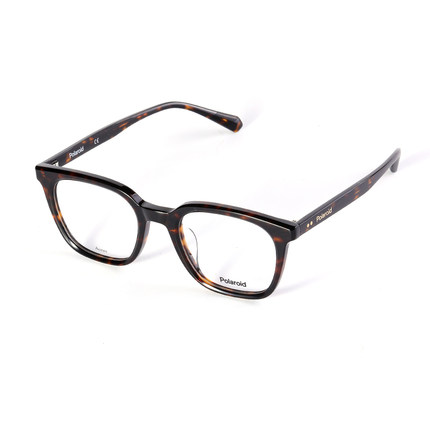 宝丽来近视眼镜玳瑁色框韩系女款复古大框学生可配度数0211