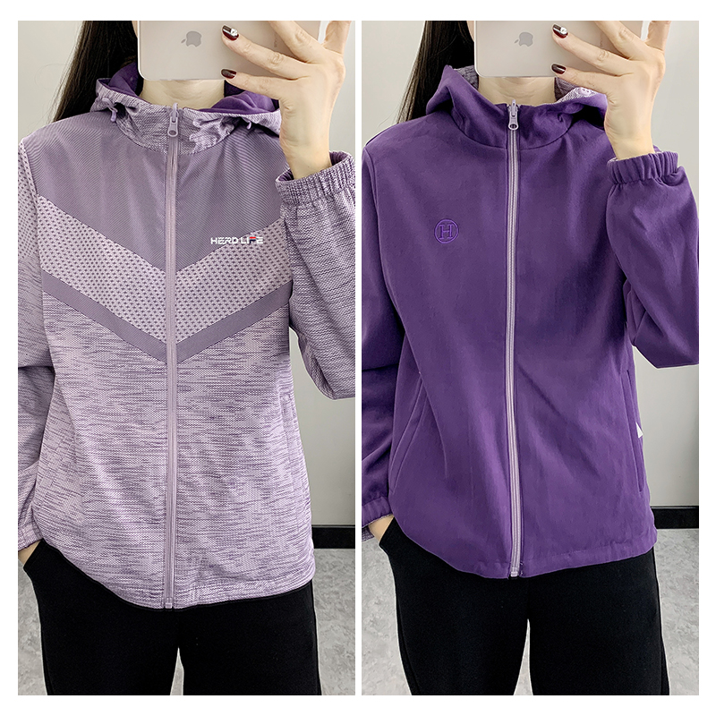 双面穿冲锋衣女防风防水