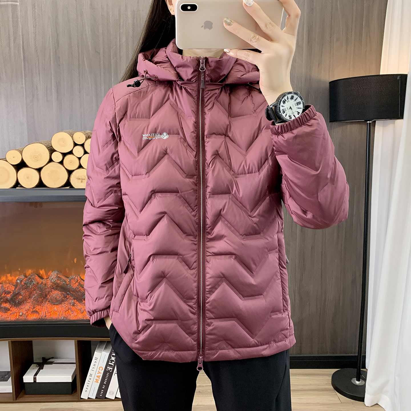 秋冬保暖羽绒服男女户外防寒