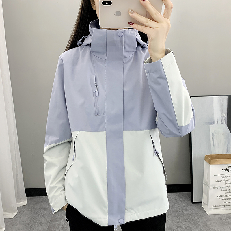 冲锋衣三合一防风防水冬季