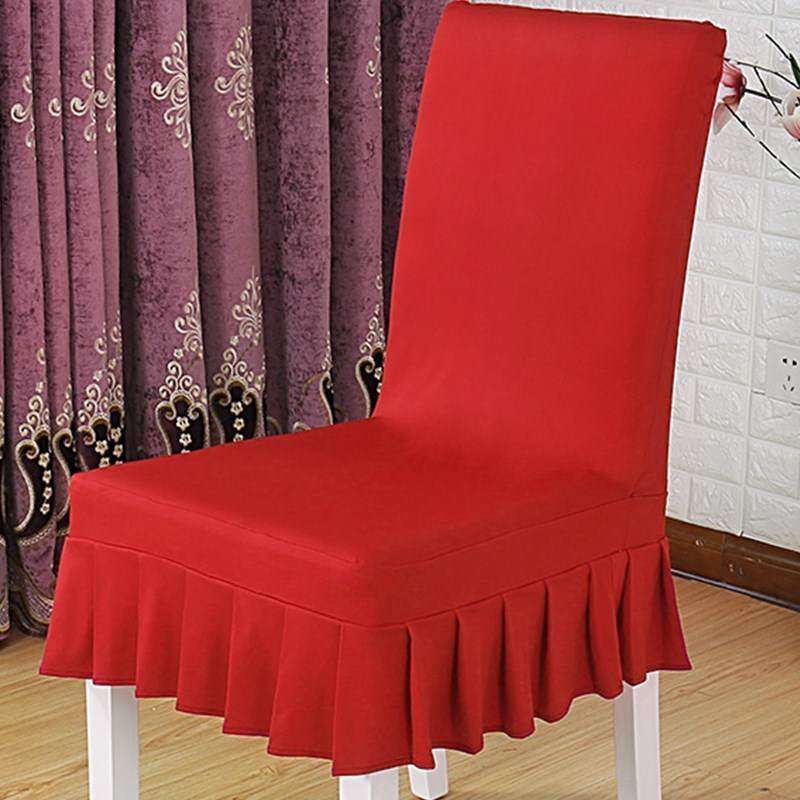 欧式倚槕登櫈子套罩家用弹力连体酒店餐桌椅背椅子套子布艺座罩罩