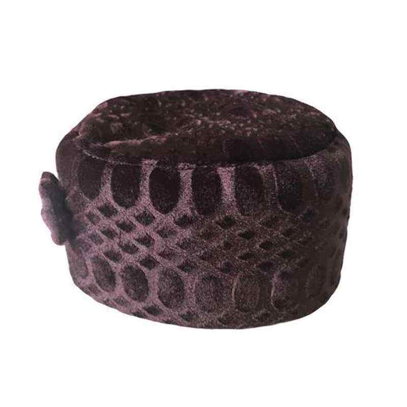 寿帽女士凤冠寿帽全套寿衣配件女款帽子殡葬用品老人冲喜寿衣寿帽