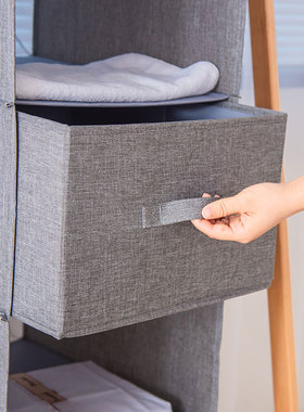 家立方六层毛衣橱挂袋储物整理衣服/杂物布艺收纳架简约卧室收纳