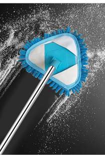 日式清洁小拖把水溶性教室白板笔多功能学校收小黑板擦伸缩杆神器