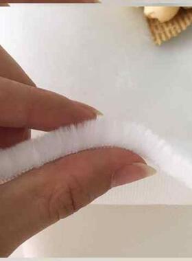 毛垫背景布珠宝盒纯白色展柜橱窗装饰布饰品垫底布绒布加厚毛毛布