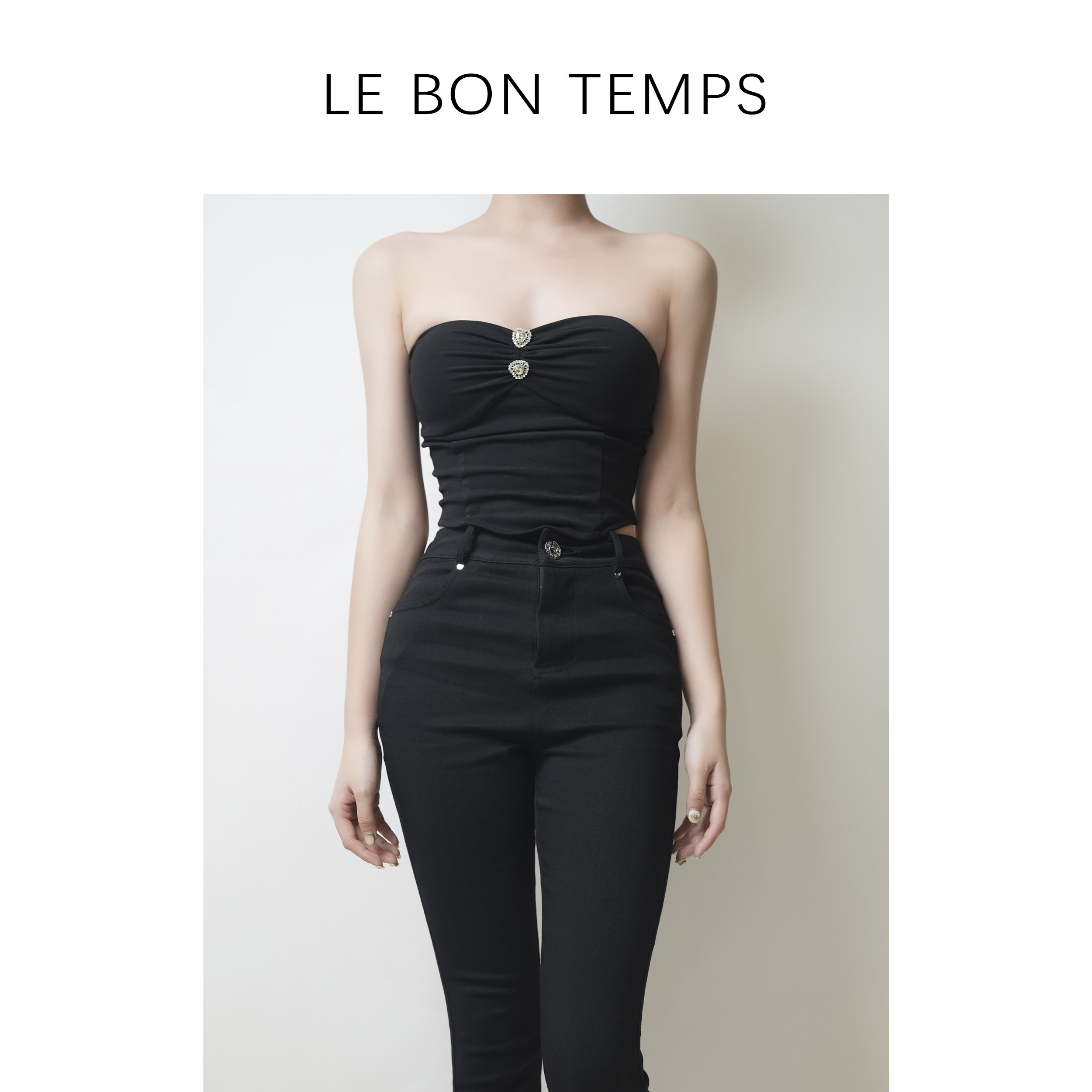 LE BON TEMPS夏季新款抹胸短款性感c800969