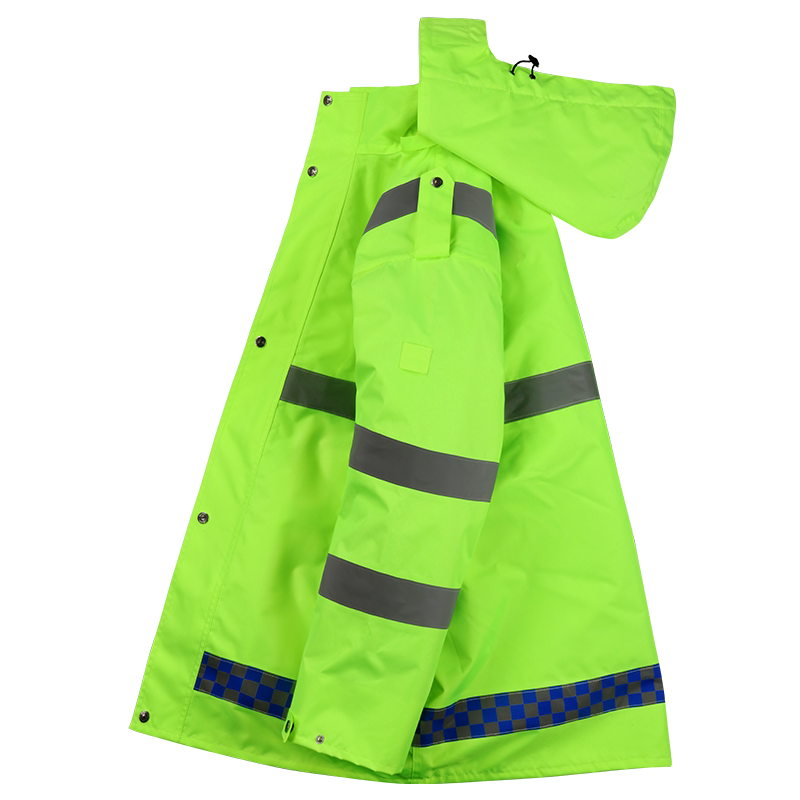 反光棉衣交通安全衣服道路高速反光雨衣骑行防水外套套装冬季加厚