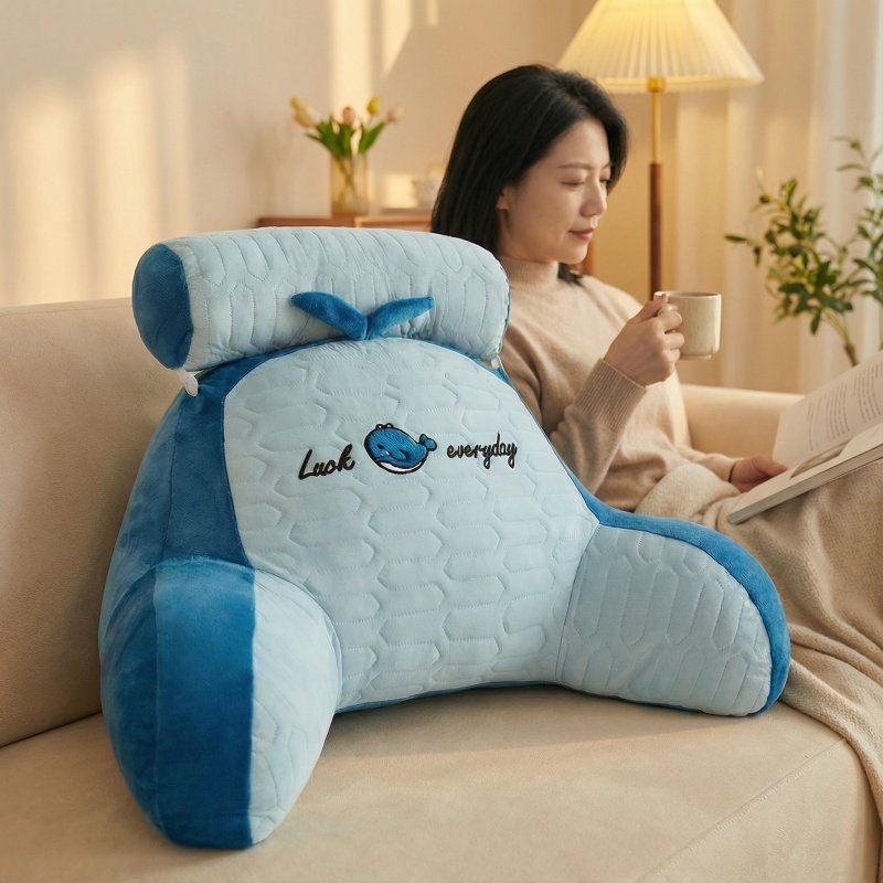 床头靠垫乳胶软包床上靠枕大靠背垫抱枕女生睡觉沙发护腰宿舍,居家布艺,床头靠垫,淘宝优惠券,粉丝福利购,淘宝优惠卷