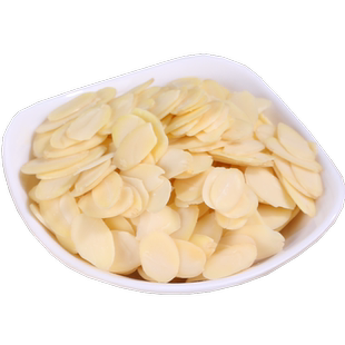 原味生杏仁片巴旦木仁薄片纯扁桃仁片米船蛋糕饼干烘焙材料专用