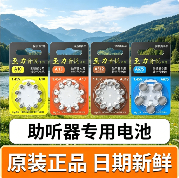 至力音悦A312助听器原装电池