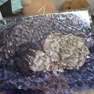 水边之夜特装周边 含水波晶砖亚克力底片透卡随机卡组书签明信片