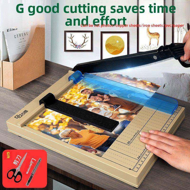 古德手动裁切机A4/A3切纸机小型裁纸机加厚裁切刀重型裁纸刀名片,文具电教/文化用品/商务用品,切纸刀,淘宝优惠券,粉丝福利购,淘宝优惠卷