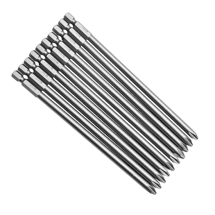 150MM十字电动内六角批头气动电动螺丝刀批头强磁电钻风批头套装