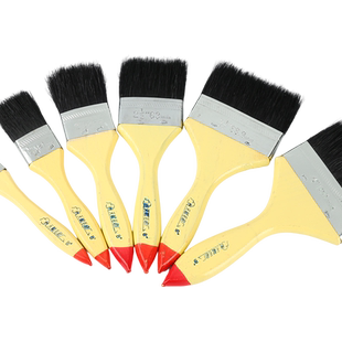 毛刷猪鬃刷黑刷子黑毛漆帚油漆猪毛油扫油漆刷鬃毛油漆扫硬毛厨房