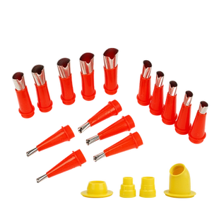 不锈钢胶嘴可拆卸底座门窗结构胶枪V嘴密封胶玻璃胶打胶神器防水