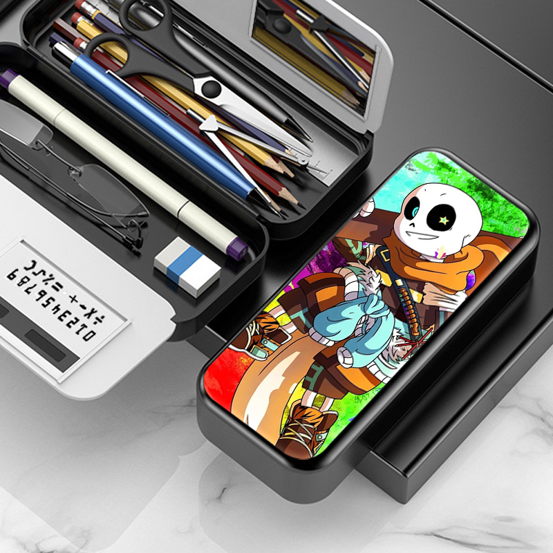 创意网红传说之下Undertale中小学生网红文具盒铅笔盒磨砂大容量