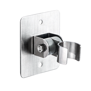 花洒支架底座 不锈钢304免打孔万向调节免钉浴室软管喷头挂座淋浴