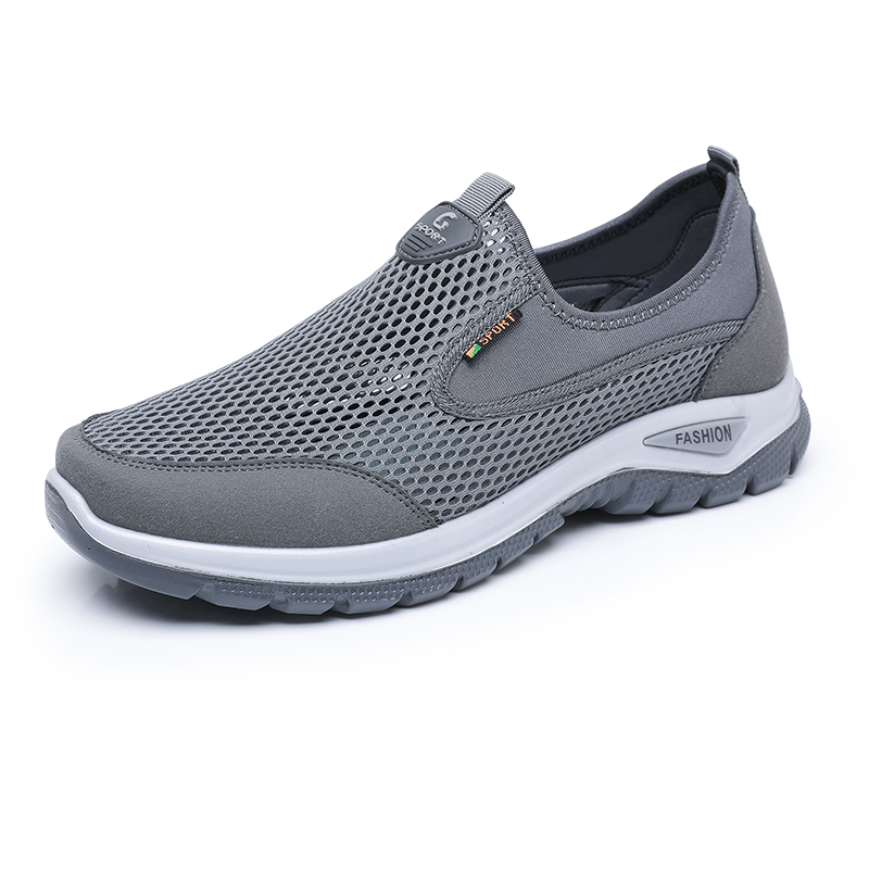 老北京布鞋夏季男士镂空网鞋