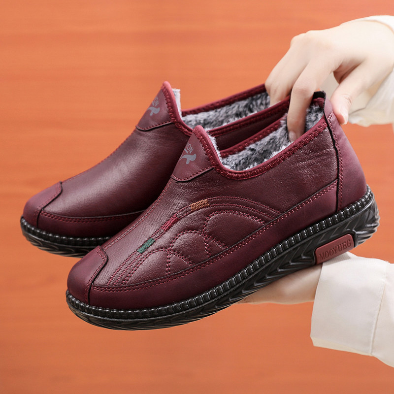 老北京布鞋冬季女士中老年加绒保暖防滑休闲妈妈孕妇大码女棉鞋42,女鞋,棉鞋,淘宝优惠券,粉丝福利购,淘宝优惠卷