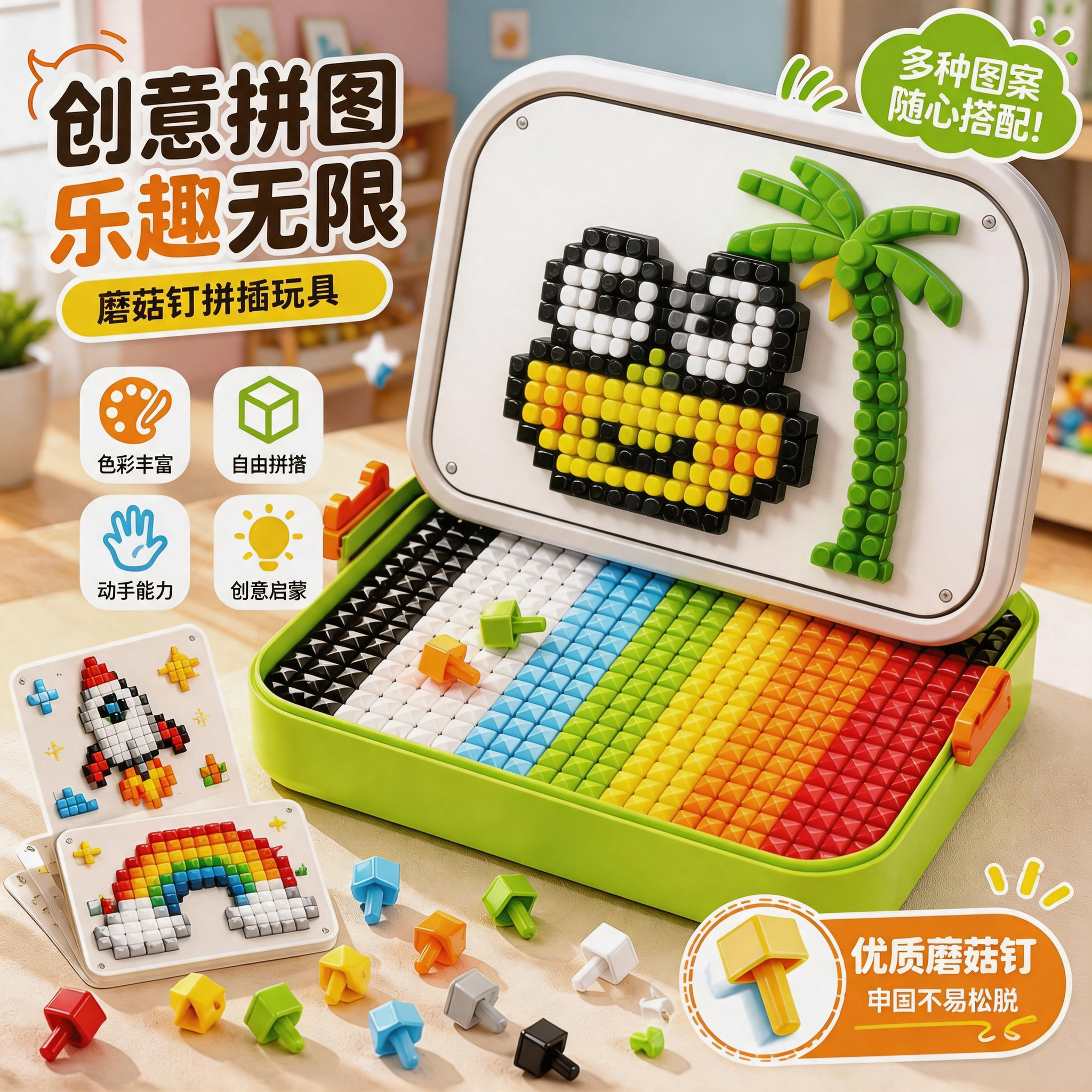 儿童新款益智玩具开发智力动脑2026年男孩喜欢的网红高级生日礼物 - 实物图