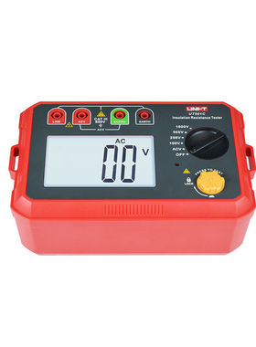 优利德数字兆欧表UT501C/502C高压1000V/2500V摇表绝缘电阻测试仪