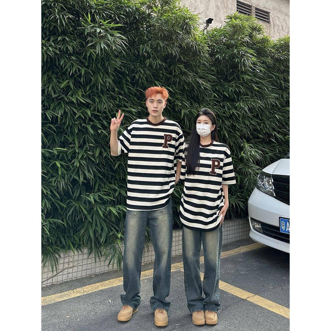 MDAG四季款美式复古直筒百搭墨绿色拖地水洗口袋牛仔裤情侣款