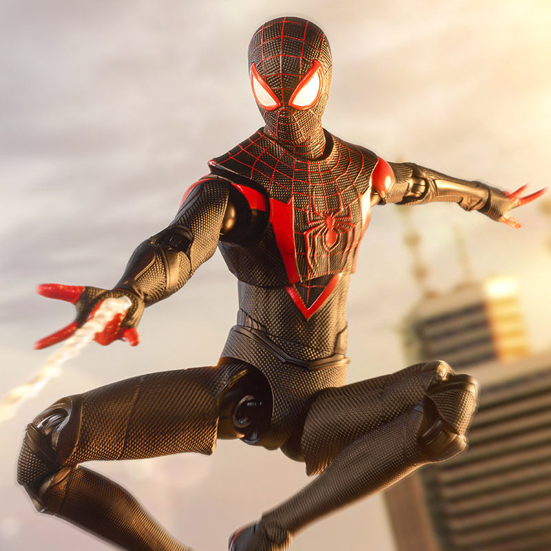 中动玩具漫威蜘蛛侠迈尔斯游戏手办模型正版关节可动7寸男生礼物,模玩/动漫/周边/娃圈三坑/桌游,可动/兵人/雕像专区,淘宝优惠券,粉丝福利购,淘宝优惠卷