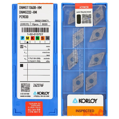 正品韩国克洛伊 Korloy 数控刀片 DNMG110404/110408-HM PC9030