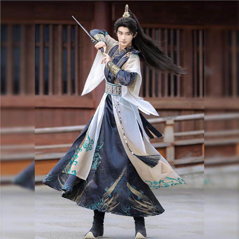 原创汉服男女武侠客古装劲