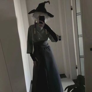 君悦sK.光遇预言季巫师古风长裤cosplay装武士裤定制光遇cos服