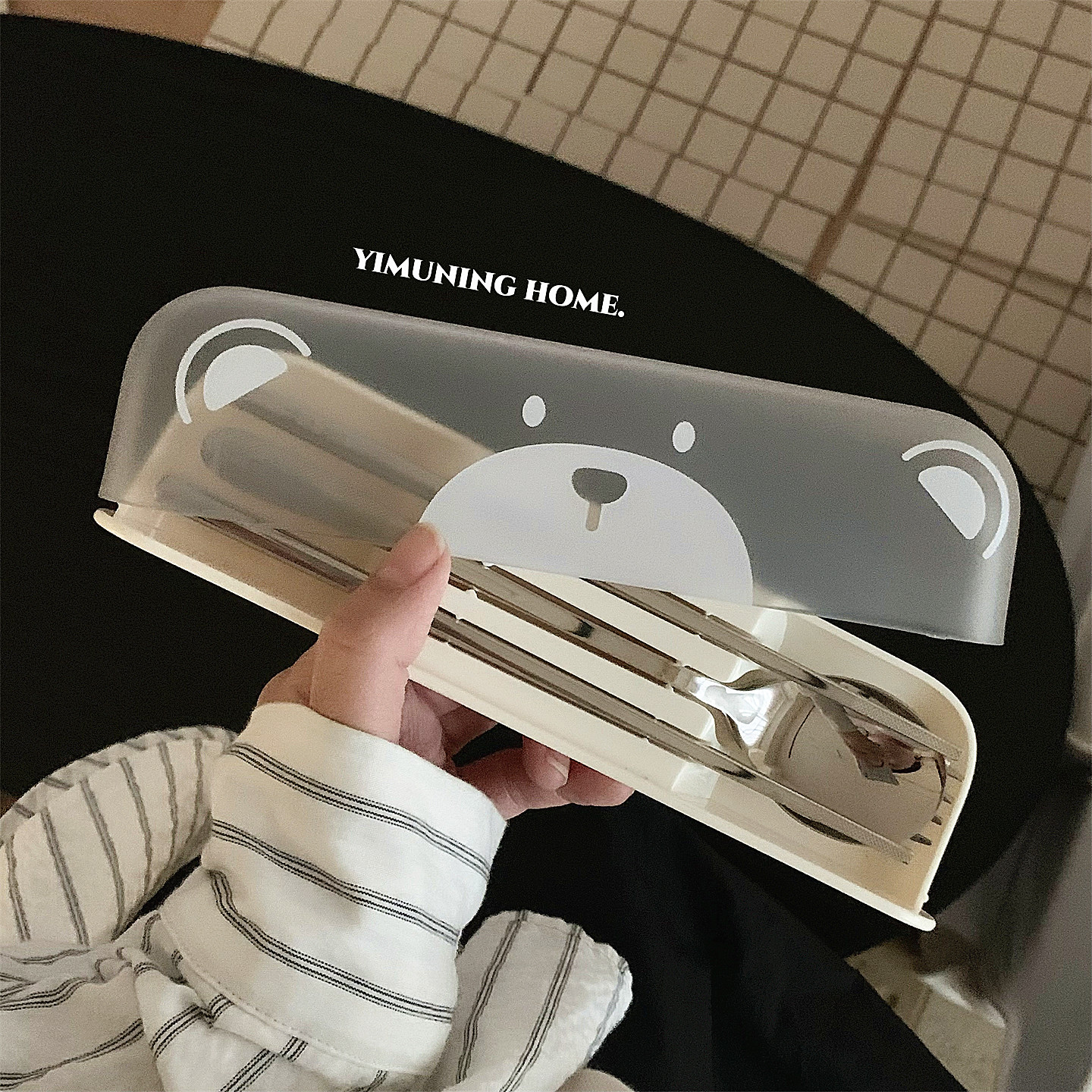 一木柠 筷子勺子套装一人用316不锈钢便携餐具学生收纳盒三四件套,餐饮具,便携/折叠餐具,淘宝优惠券,粉丝福利购,淘宝优惠卷