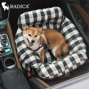 日本Radica宠物车载窝四季通用便携狗狗安全座椅狗窝坐垫坐车神器