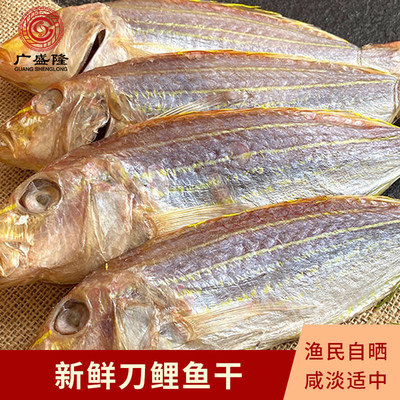 阳江特产淡晒一夜金线鱼