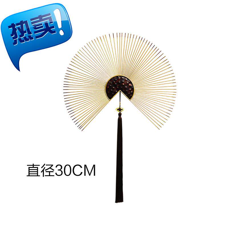 新中式铁艺壁挂墙饰创意中国风背景墙扇形挂件客厅玄关墙面k装饰|msdalam kategori Aksesori rumah, mural - dari Buy2taobao.com untuk memberikan perkhidmatan ejen Taobao profesional membeli
