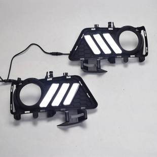 19款 改装 宝马3系 F35日行灯 LED流光转向雾灯 F30 适用于13