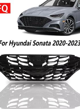 适用于2020-2023款现代索纳塔Sonata前中网86351-L040086350-L07