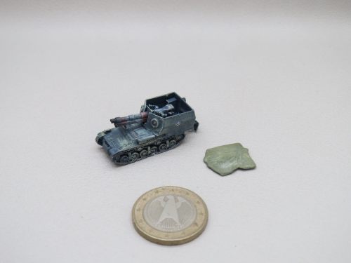 【展示】144 二战德军Sd.Kfz.135/1 15cm sFH 13/1 [Sf] auf GW L