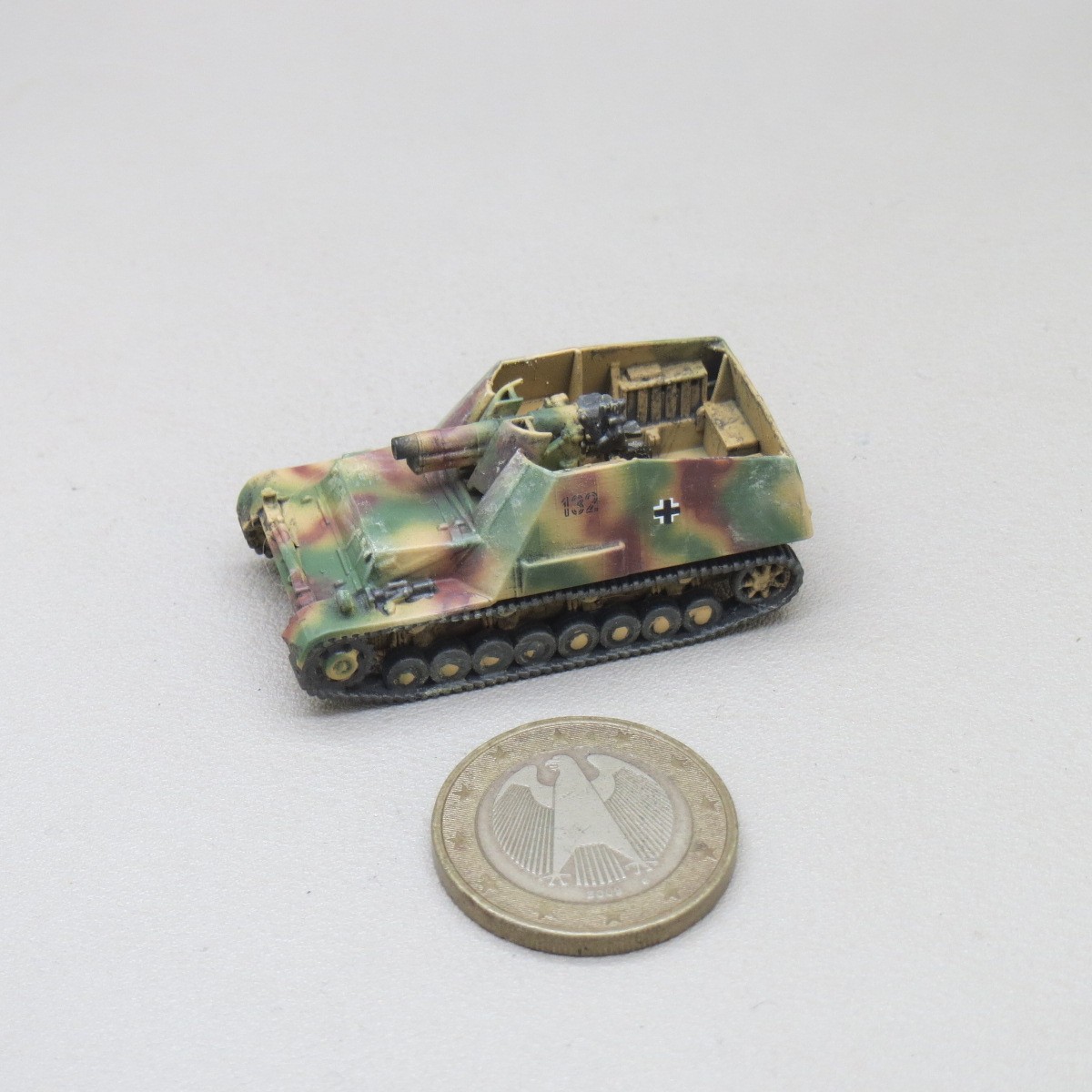 【展示】1/144 二战德军 WWII German Hummel Self-Propelled Gun