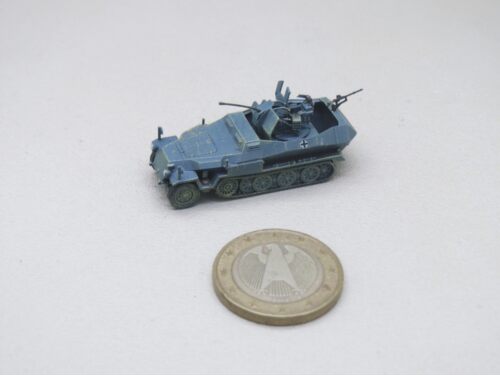【现货】144 二战德军Sd.Kfz.251/17 Ausf.C mit 2cm Flak 38